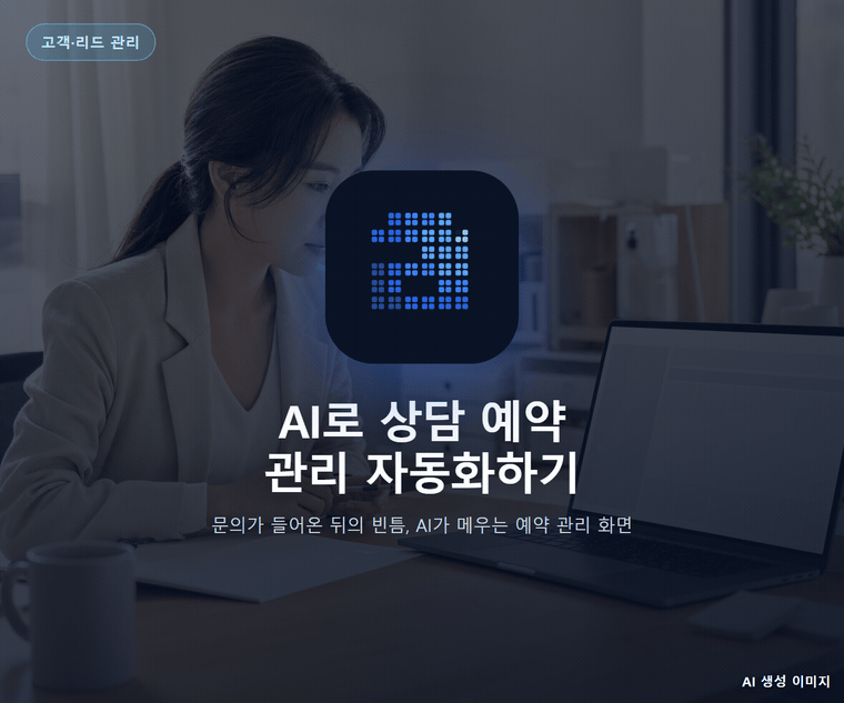 AI로 상담 예약 관리 자동화하기