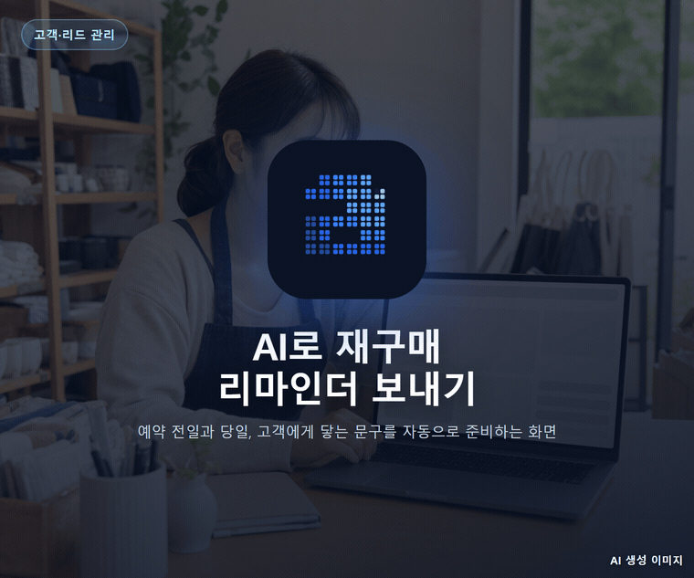 AI로 재구매 리마인더 보내기